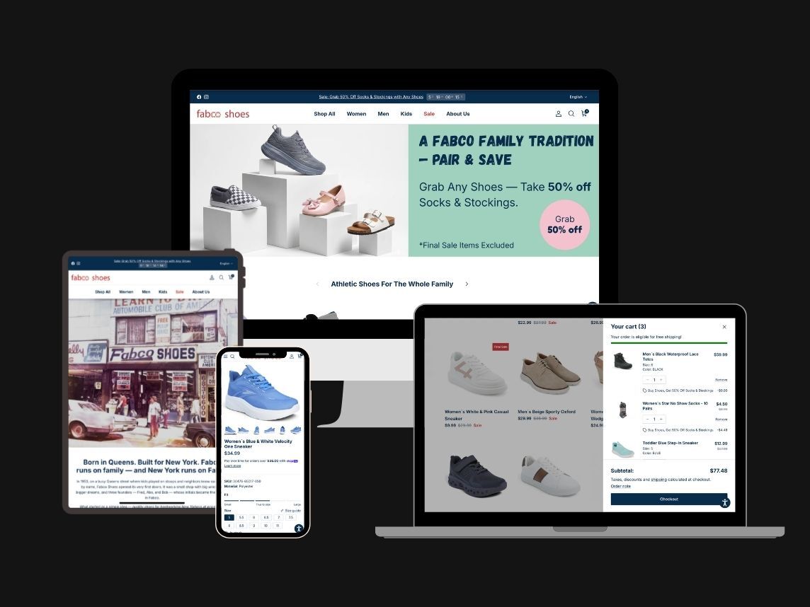 Fabco Shoes × Omnycode: A 70-Year-Old Brand, A Fresh Digital Chapter with Shopify Plus